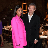 Tina Kunakey et Vincent Cassel, amoureux stylés au dîner Valentino pour la Biennale de Venise