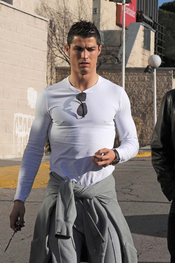 Cristiano Ronaldo à Madrid, le 25 janvier 2010 !