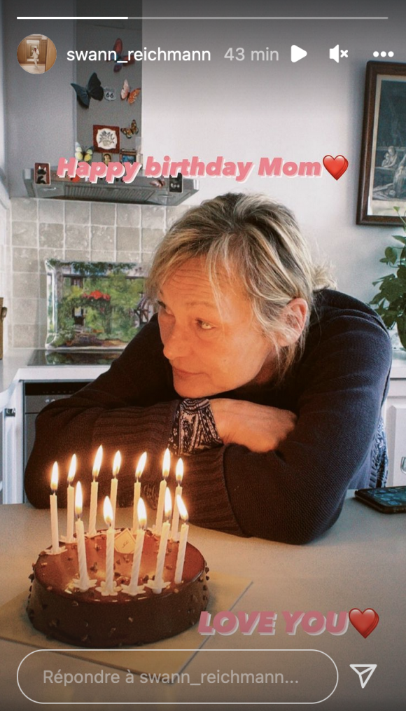 Swann, le fils de Jean-Luc Reichmann, partage une rare photo de sa mère pour son anniversaire - Instagram