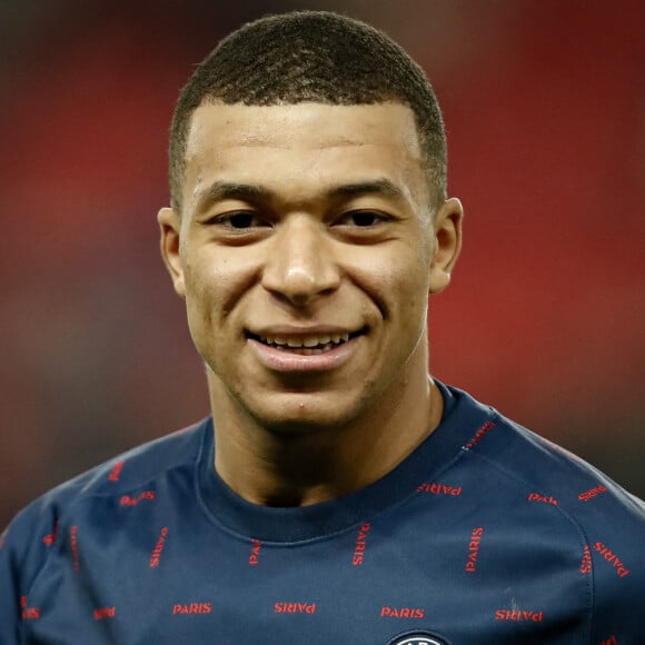 Kylian Mbappé - Match de Ligue 1 Uber Eats "PSG contre Monaco" au Parc des Princes à Paris. © Aurélien Morissard/Panoramic/Bestimage