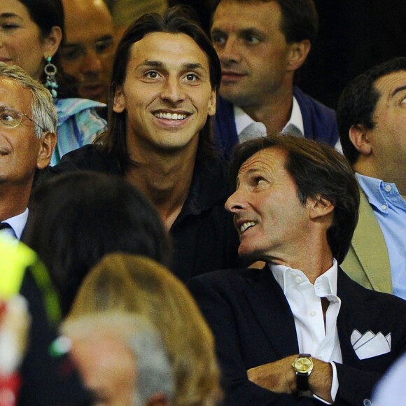Mino Raiola, agent de joueur et Zlatan Ibrahimovic © Image Photo / Panoramic / Bestimage