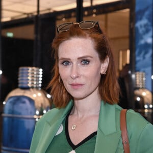 Exclusif - Audrey Fleurot au lancement des nouveaux parfums Moncler dans sa boutique sur l'avenue des Champs-Élysées à Paris, France, le 22 avril 2022. © Rachid Bellak/Bestimage