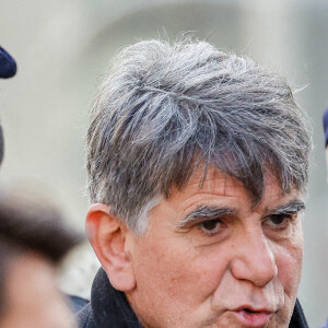 Tex - Obsèques de Jean-Pierre Pernaut en la Basilique Sainte-Clotilde à Paris le 9 mars 2022. © Cyril Moreau / Bestimage