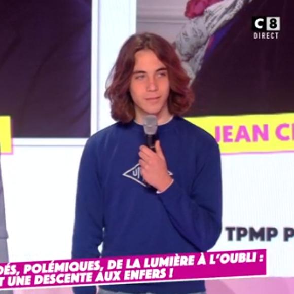 Lothaire, le fils de Tex, fait une apparition dans "TPMP People" - C8