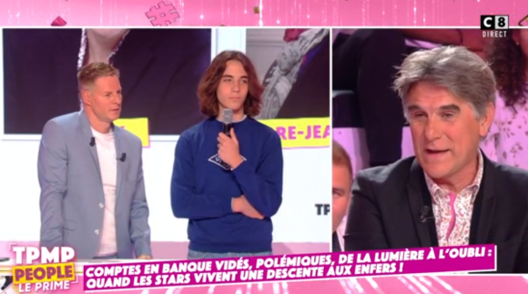 Lothaire, le fils de Tex, fait une apparition dans "TPMP People" - C8