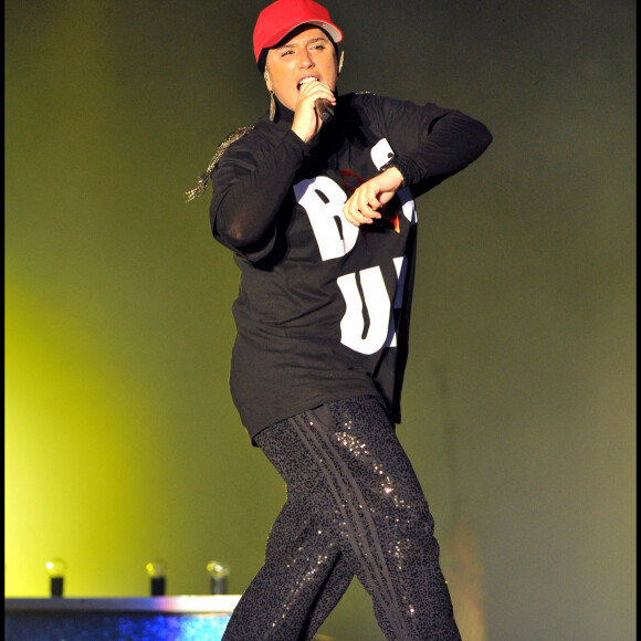 Diam's au festival Solidays en 2010 à l'hippodrome de Longchamp à Paris