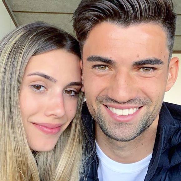 Enzo Zidane et sa comapgne Karen sur Instagram le 24 janvier 2020.