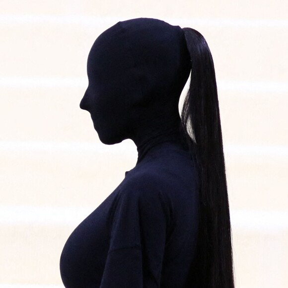 Kim Kardashian au photocall de la soirée du MET Gala (Met Ball) à New York, le 13 septembre 2021. 