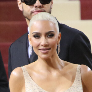 Kim Kardashian - Les célébrités arrivent à la soirée du "MET Gala 2022" à New York.