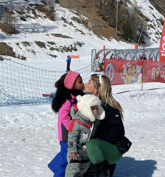 Emilie Fiorelli a eu deux enfants avec son ex-compagnon, le footballeur M'Baye Niang - Instagram