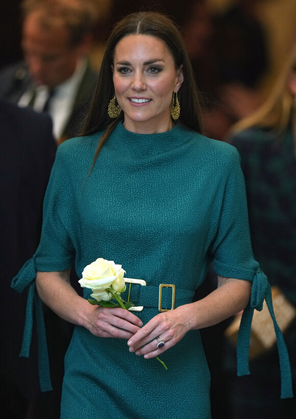 Kate Catherine Middleton, duchesse de Cambridge, va remettre le prix "British Fashion Council" au Design Museum de Londres. Le 4 mai 2022  The Duchess of Cambridge presents The Queen Elizabeth II Award for British Design, at an event hosted by the British Fashion Council, at the Design Museum, Kensington, London, UK, on the 4th May 2022. 