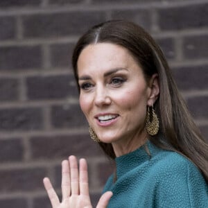 Kate Catherine Middleton, duchesse de Cambridge, est allée remettre le prix "British Fashion Council" au Design Museum de Londres. Le 4 mai 2022  4 May 2022. The Duchess of Cambridge presents The Queen Elizabeth II Award for British Design at an event hosted by the British Fashion Council at London's Design Museum. 