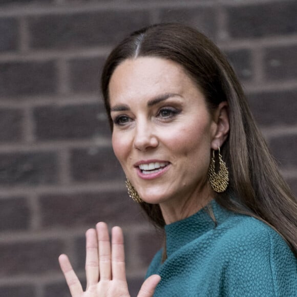 Kate Catherine Middleton, duchesse de Cambridge, est allée remettre le prix "British Fashion Council" au Design Museum de Londres. Le 4 mai 2022  4 May 2022. The Duchess of Cambridge presents The Queen Elizabeth II Award for British Design at an event hosted by the British Fashion Council at London's Design Museum. 