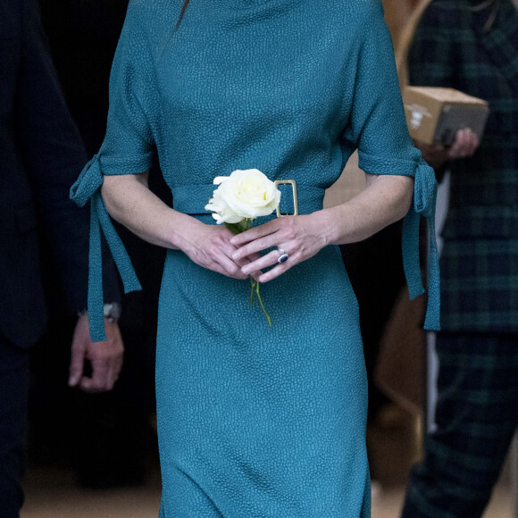 Kate Catherine Middleton, duchesse de Cambridge, est allée remettre le prix "British Fashion Council" au Design Museum de Londres. Le 4 mai 2022  4 May 2022. The Duchess of Cambridge presents The Queen Elizabeth II Award for British Design at an event hosted by the British Fashion Council at London's Design Museum. 