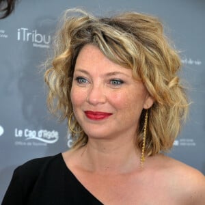 Cécile Bois au festival "Les Herault du cinéma et de la télé" au Cap d'Agde le 18 juin 2019. © Robert Fages / Bestimage