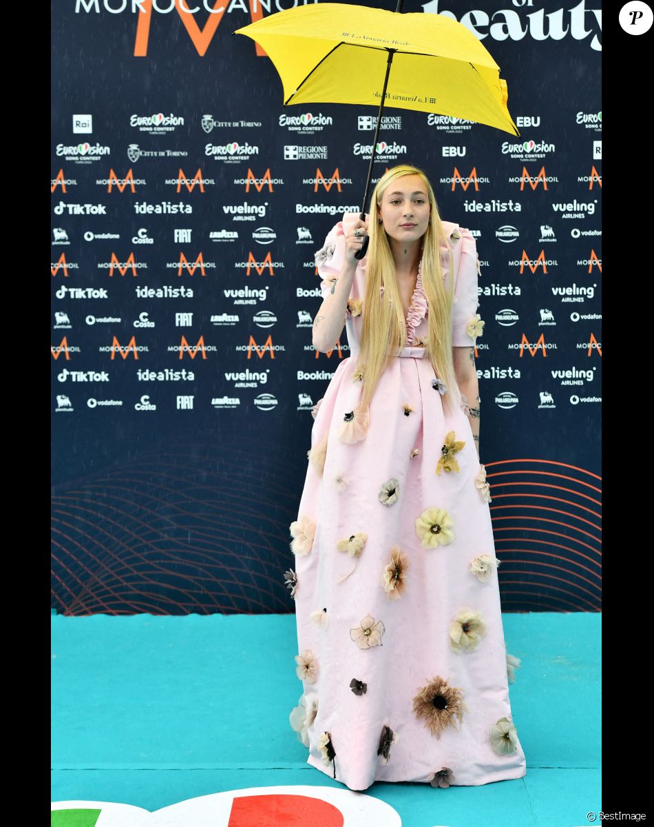 Olanda: S10 au photocall de "l'Eurovision 2022" à Turin, le 8 mai 2022.