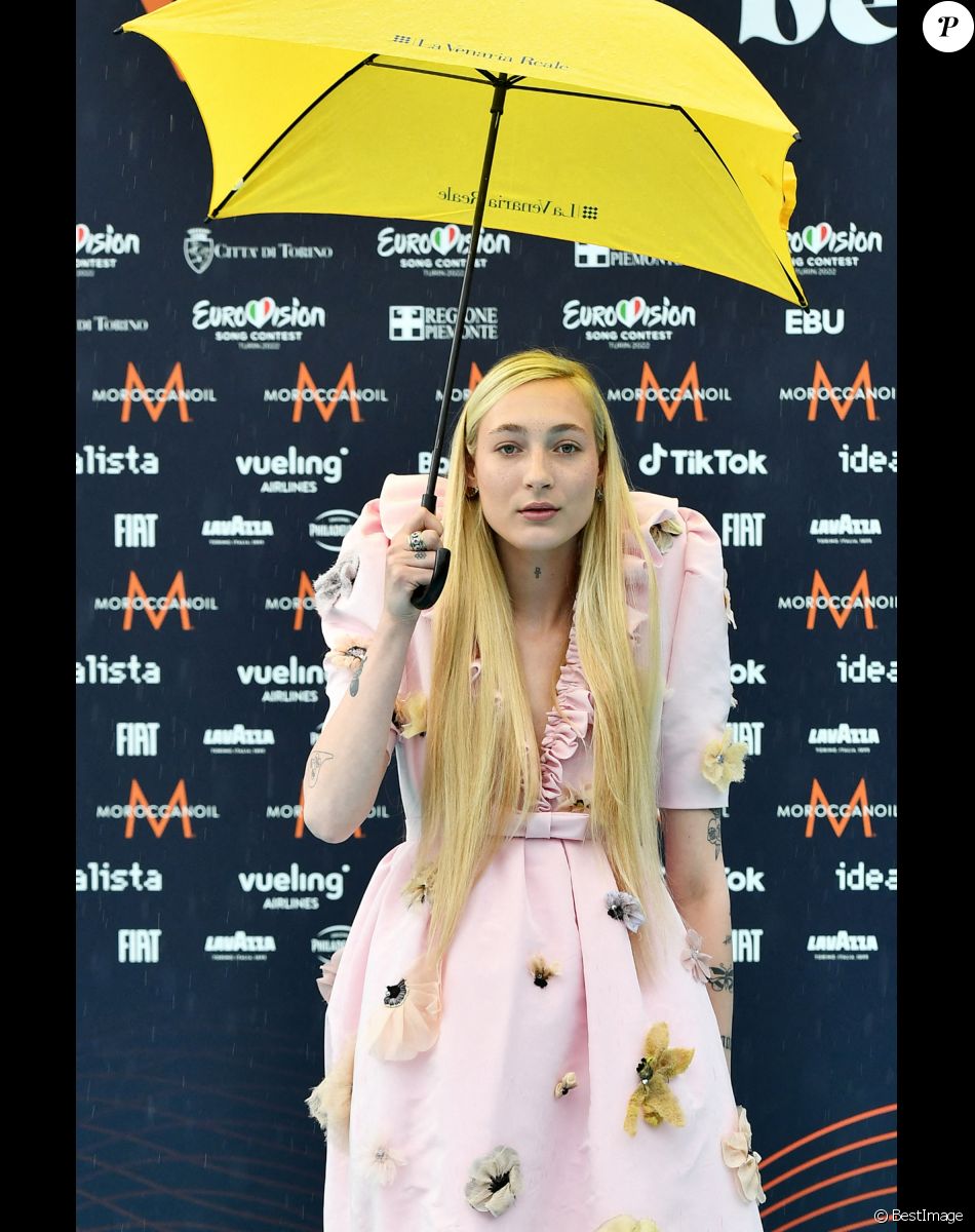 Olanda: S10 au photocall de "l'Eurovision 2022" à Turin, le 8 mai 2022.