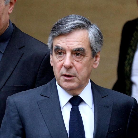 Info - François Fillon condamné à un an de prison ferme lors du procès en appel des emplois fictifs de sa femme - Exclusif - François Fillon - l'académicien François Sureau a été reçu à l'Institut de France à Paris, le  © Dominique Jacovides/Bestimage