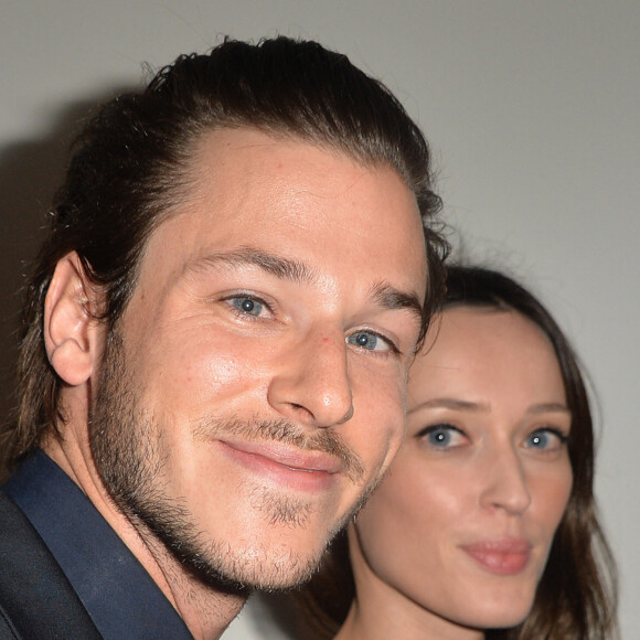 Gaspard Ulliel et sa compagne Gaëlle Pietri - La 20ème cérémonie des Prix Lumières à l'espace Pierre Cardin à Paris.