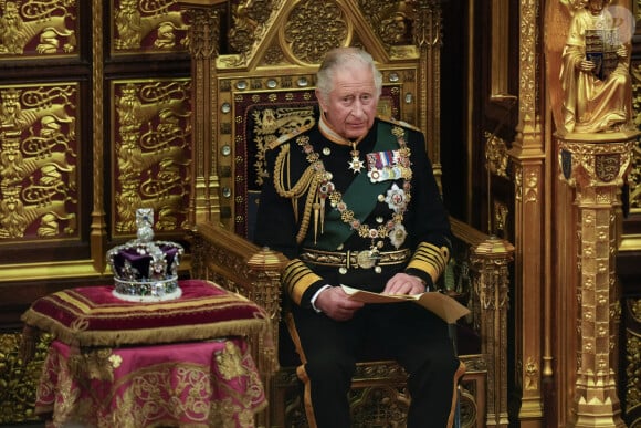 Le prince Charles, prince de Galles - Arrivée au discours de l'ouverture officielle du Parlement à Londres. Ayant des problèmes de mobilité, la reine d'Angleterre est représentée par le prince de Galles.