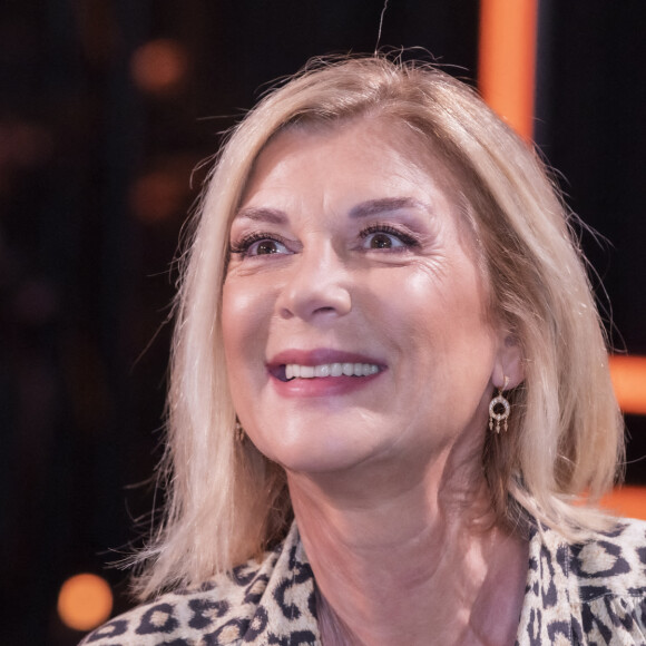 Exclusif - Michèle Laroque - Sur le plateau de l'émission OEED (On Est En Direct) présentée par L.Salamé et L.Ruquier - Paris le 23/04/2022 - © Jack Tribeca / Bestimage