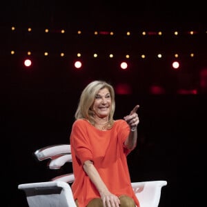 Exclusif - Michèle Laroque - Enregistrement de l'émission "La Chanson secrète 4", qui sera diffusée le 4 janvier 2020 sur TF1, à Paris. Le 17 décembre 2019 © Gaffiot-Perusseau / Bestimage 