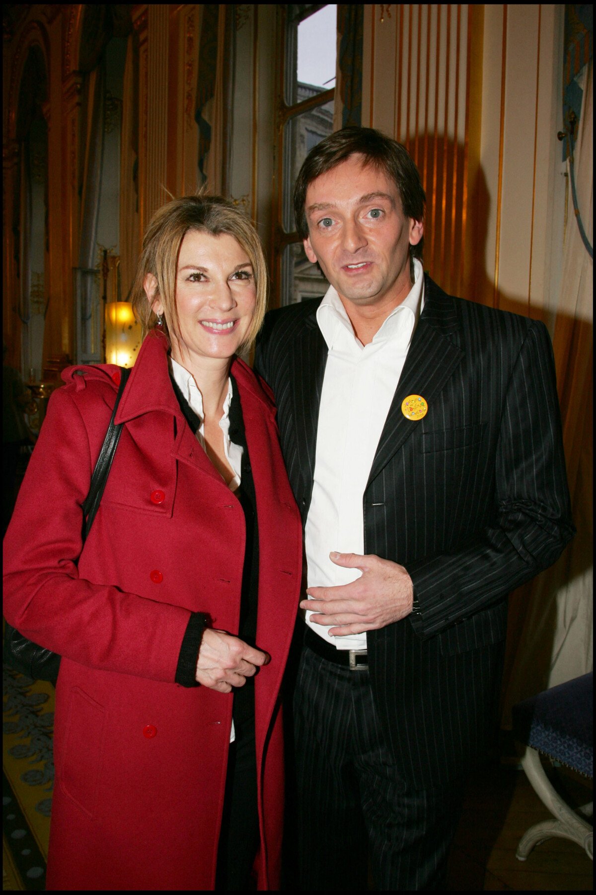 Photo Michèle Laroque et Pierre Palmade Pierre Palmade a reçu le