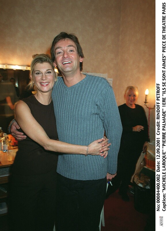 Michèle Laroque et Pierre Palmade - Première d'"Ils se sont aimés" le 12 septembre 2001