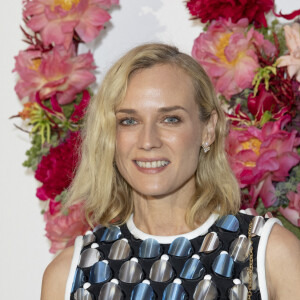 Diane Kruger au photocall du dîner de lancement des Parfums Louis Vuitton, Stellar Times, Cosmetic Cloud, Dancing Blossom, Rhapsody et Symphony, à la fondation Louis Vuitton à Paris, France, le 5 juillet 2021. © Olivier Borde/Bestimage 