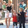 Sharon Stone et ses enfants