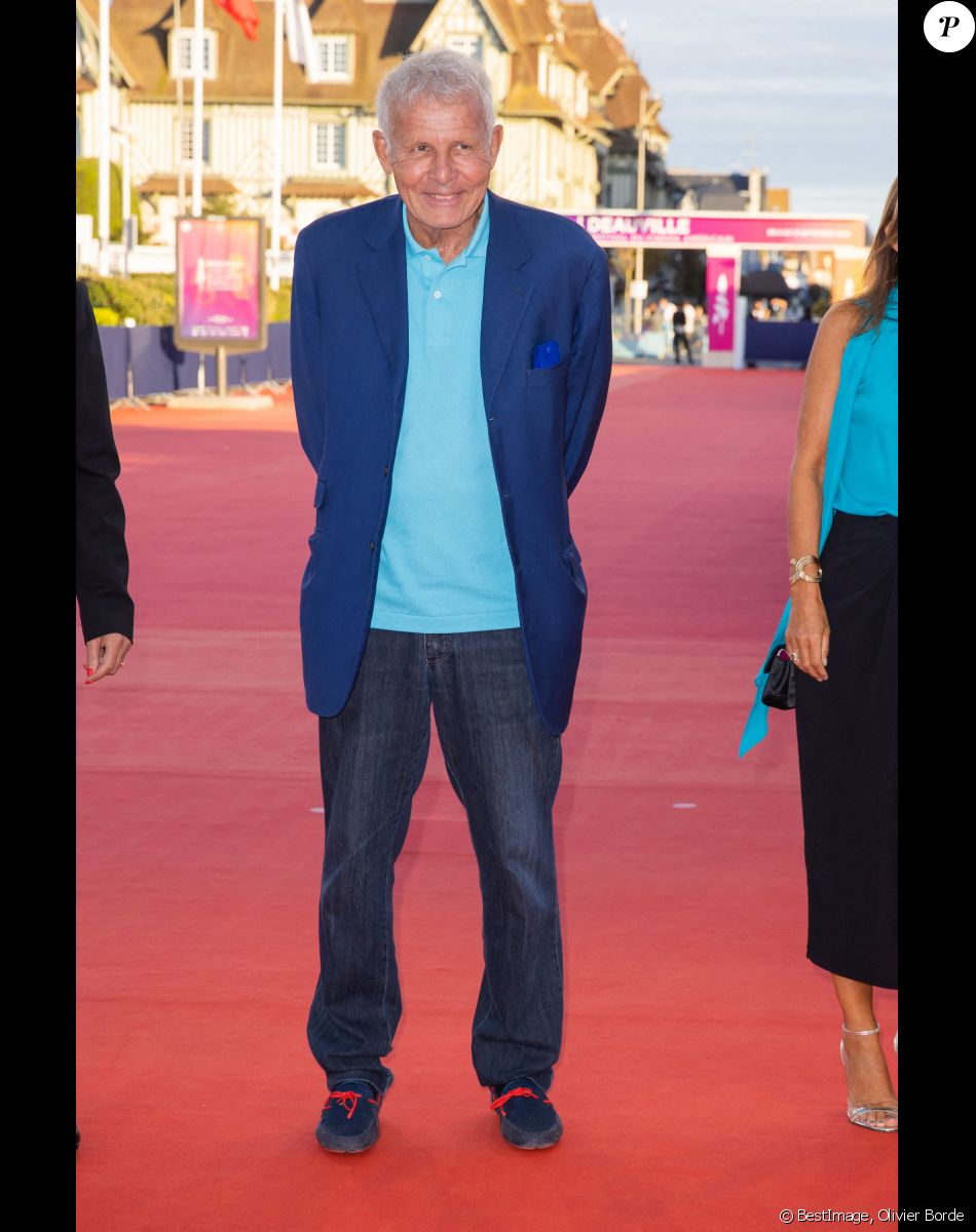 Patrick Poivre d'Arvor (PPDA) - Première du film "Resistance" lors du 46ème Festival du Cinéma Américain de Deauville. Le 9 septembre 2020 © Olivier Borde / Bestimage