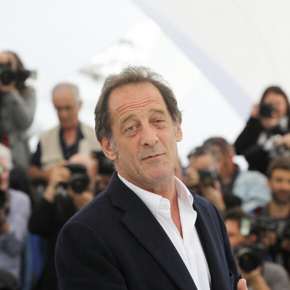 Vincent Lindon au photocall de "En Guerre" lors du 71ème Festival International du Film de Cannes, le 16 mai 2018.