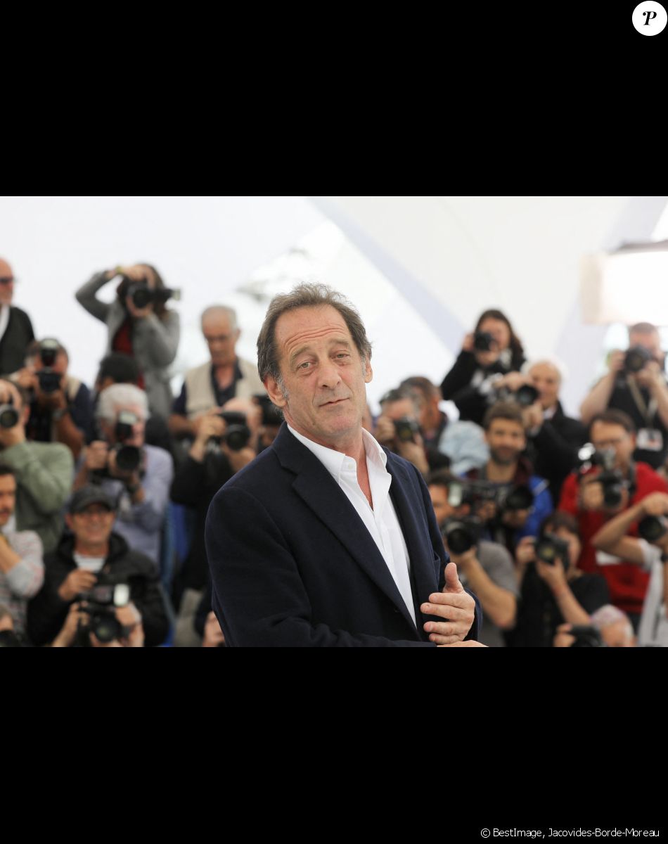 Vincent Lindon au photocall de "En Guerre" lors du 71ème Festival International du Film de Cannes, le 16 mai 2018.