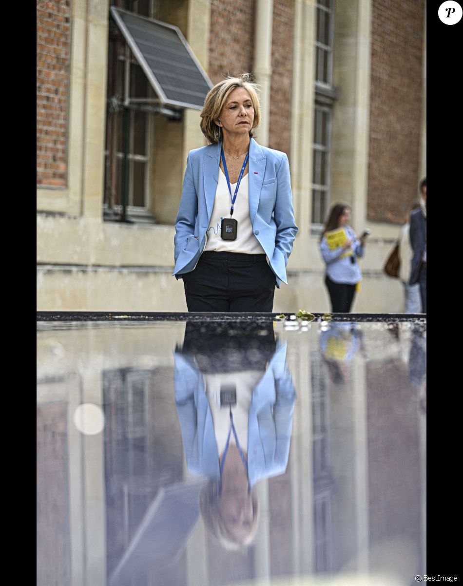 Valérie Pécresse, présidente de la Region Ile de France - V.Pécresse, présidente de la région Ile-de-France, inaugure la 2 ème édition de la Biennale d'architecture et de paysage à Versailles, qui se tient jusqu'au 13 juillet 2022. © JB Autissier / Panoramic / Bestimage