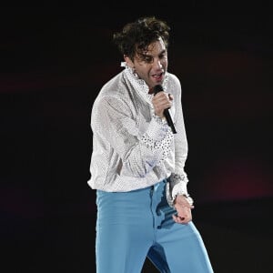 Mika en concert à Padoue en Italie le 1er février 2020. 