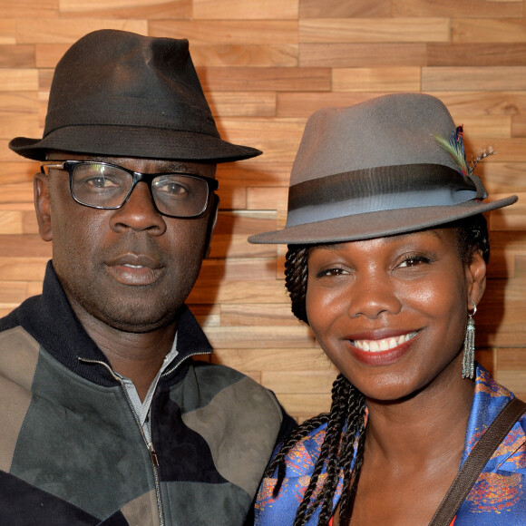 Exclusif - Lilian Thuram et sa compagne Kareen Guiock - Ouverturre d'un Tacoshake sur les champs Elysées à Paris, France. © Veeren/Bestimage