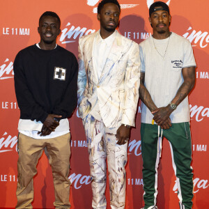 Idrissa Gueye, Dadju, Presnel Kimpembe - Avant-première du film "Ima" au cinéma Gaumont Champs-Élysées à Paris le 5 mai 2022. © Cyril Moreau/Bestimage