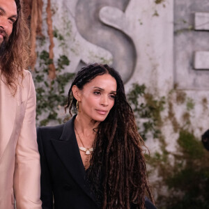 Jason Momoa et sa femme Lisa Bonet à la première du film "See" à Los Angeles, le 21 octobre 2019. 