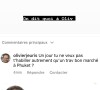 Hugo Manos, critiqué par un abonné, a partagé cette capture Instagram, mai 2022