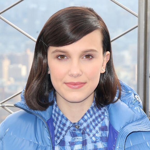 Millie Bobby Brown - Photocall de la 4 ème saison de la série "Stranger Things" aux Studios Netflix à New York, le 14 mai 2022.