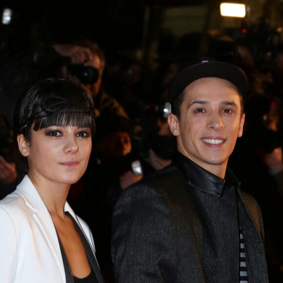 Alizee et son compagnon Gregoire Lyonnet - 15eme edition des NRJ Music Awards a Cannes. Le 14 decembre 2013 