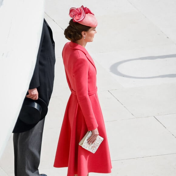 Catherine Kate Middleton, duchesse de Cambridge, Sophie Rhys Jones, comtesse de Wessex et le prince Edward comte de Wessex lors de la Royal Garden Party à Buckingham Palace, le 18 mai 2022. 