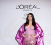 Aishwarya Rai au photocall du dîner "L'Oréal" lors du 75ème Festival International du Film de Cannes, le 18 mai 2022. 