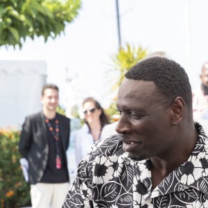 Omar Sy au photocall du film "Tirailleurs" (Un certain regard) lors du 75ème Festival International du Film de Cannes, le 19 mai 2022. © Cyril Moreau / Bestimage 