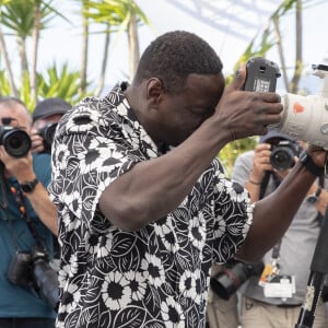 Omar Sy au photocall du film "Tirailleurs" (Un certain regard) lors du 75ème Festival International du Film de Cannes, le 19 mai 2022. © Cyril Moreau / Bestimage 