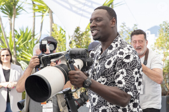 Omar Sy au photocall du film "Tirailleurs" (Un certain regard) lors du 75ème Festival International du Film de Cannes, le 19 mai 2022. © Cyril Moreau / Bestimage 