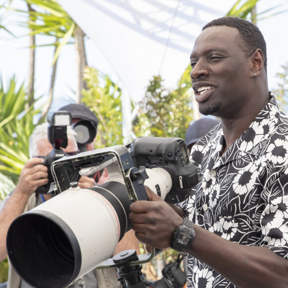 Omar Sy au photocall du film "Tirailleurs" (Un certain regard) lors du 75ème Festival International du Film de Cannes, le 19 mai 2022. © Cyril Moreau / Bestimage 