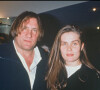 Le compositeur Vangelis avec Gérard Depardieu et Emmanuelle Signer en 1992