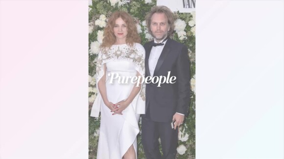 Cannes 2022 : Marine Delterme chic en robe blanche scintillante au bras de son mari Florian Zeller