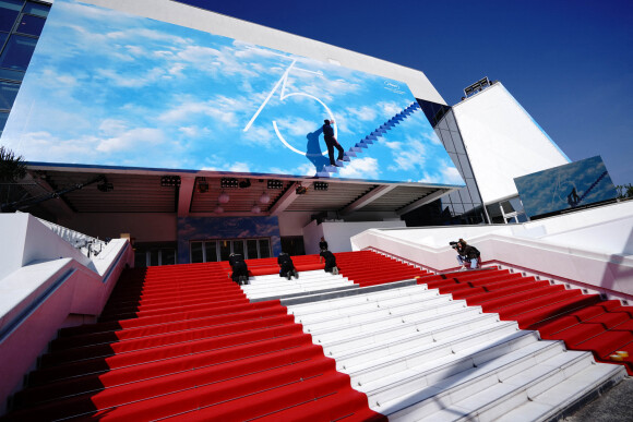 Illustration du Palais des Festivals lors du 75e Festival de Cannes